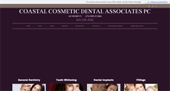 Desktop Screenshot of coastalcosmeticdental.com